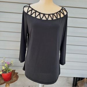 New! Stitch Fix Q&A  Lattice Boatneck Knit Top